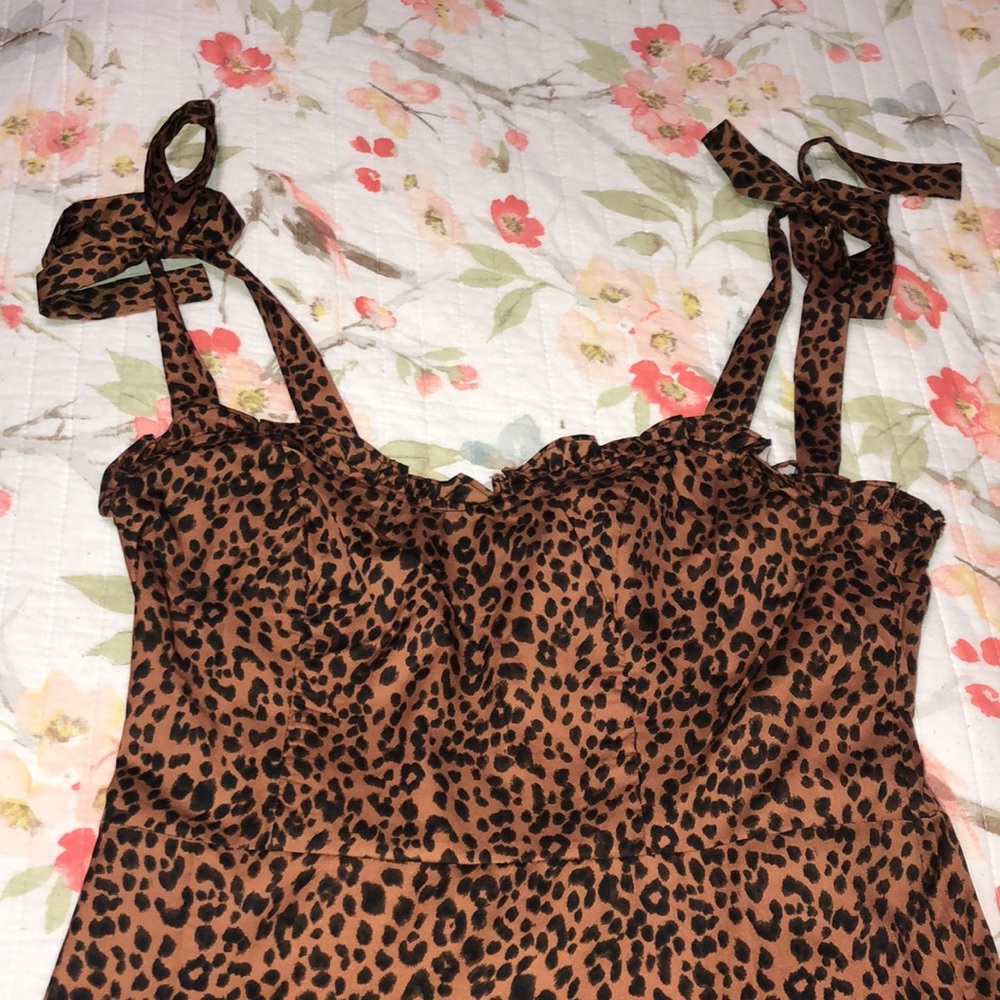 cheetah dress
